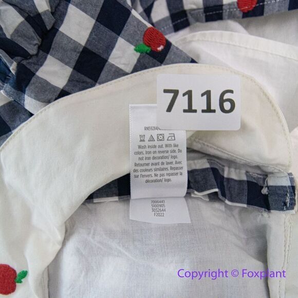 New! Gymboree Baby Girls' and Toddler Short Sleeve Woven Shirts, size 10 - Picture 13 of 14